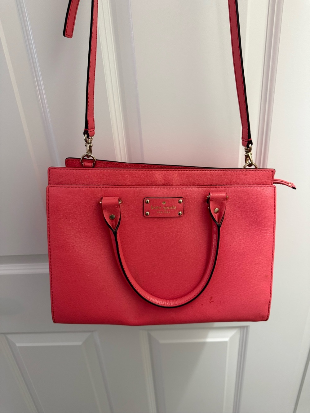 Kate Spade Wellesley Leather Durham Satchel